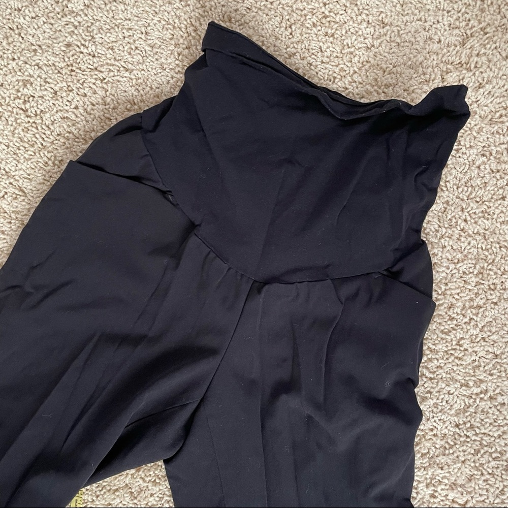 Motherhood maternity long pants. Black. M